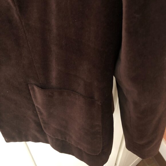 100% cotton velvet blazer - Picture 3 of 6